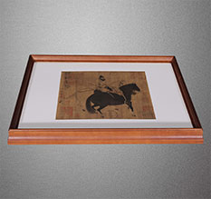 水城书画装裱配框服务案例